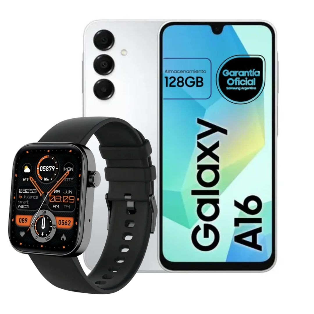 Samsung Galaxy A16 + Smartwatch Colmi P71 128GB