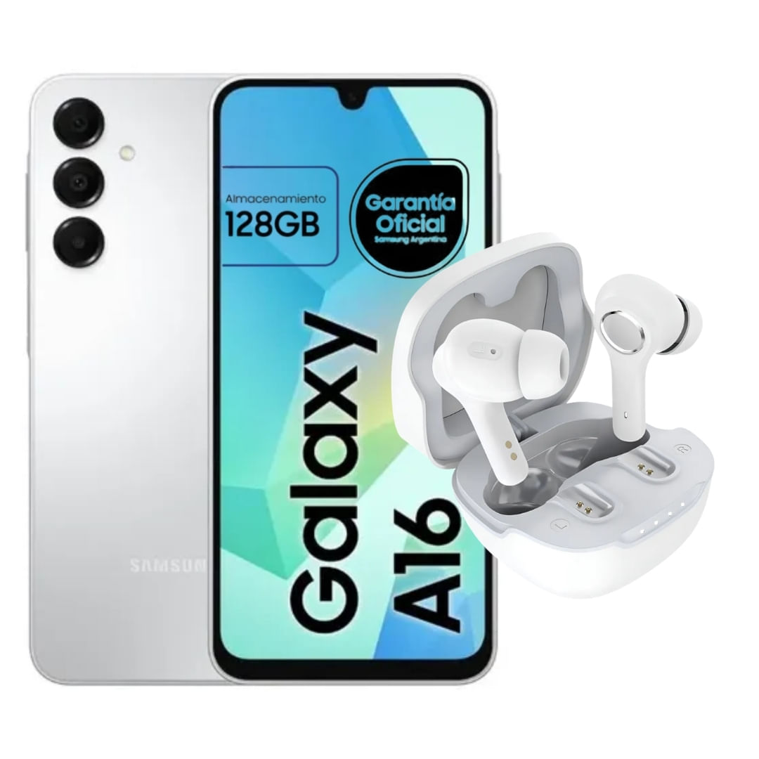 Samsung Galaxy A16 + Auriculares Colmi Bluetooth A8