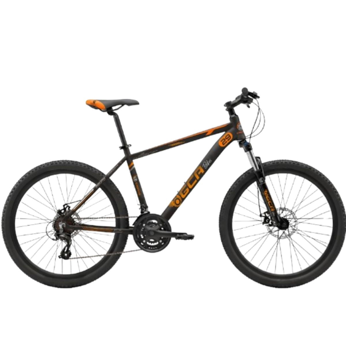 Bicicleta Gca Cronos Mountain Bike Rodado 29 Negro Y Naranja