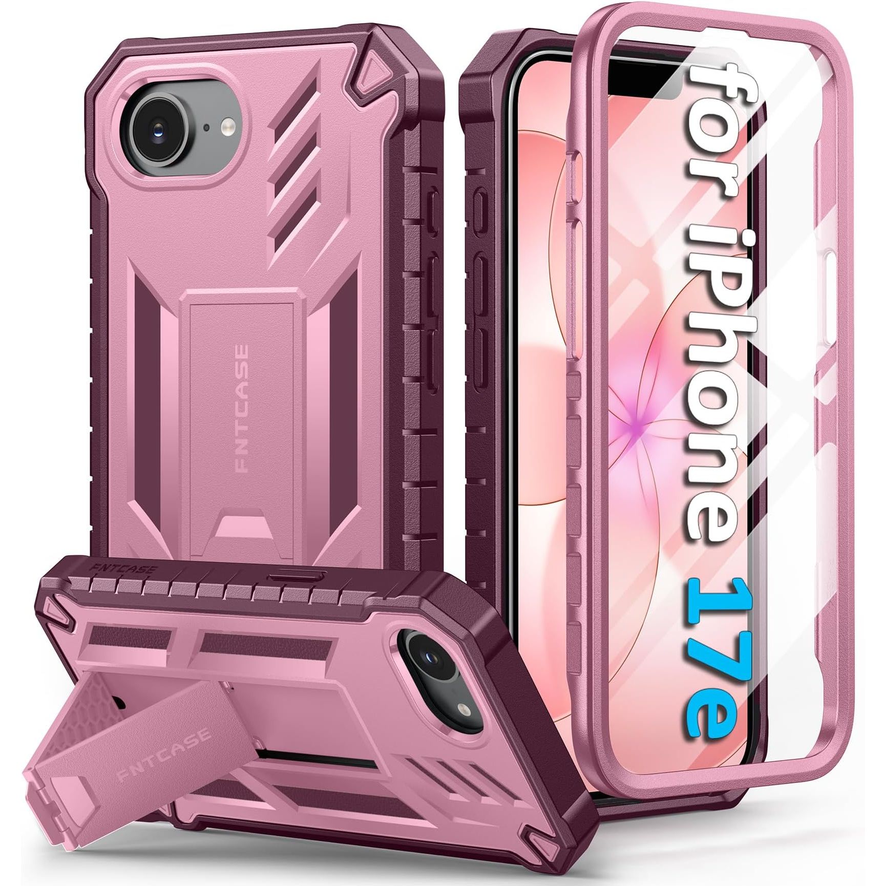 Apple FNTCASE Funda para iPhone 17e con Protector de