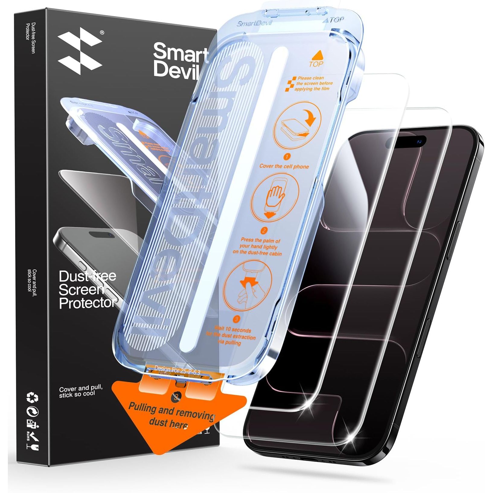 Apple SMARTDEVIL 2 Pack Protector Pantalla iPhone Air