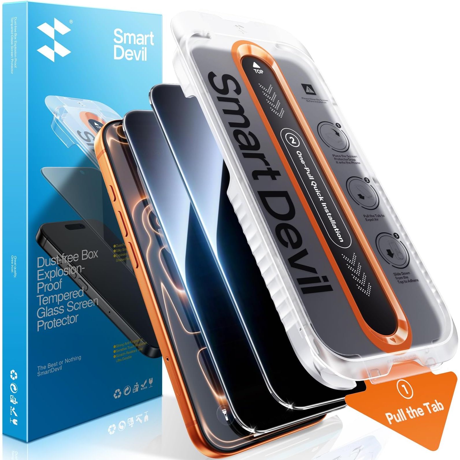 Apple SMARTDEVIL Protector Pantalla Privacidad iPhone 17
