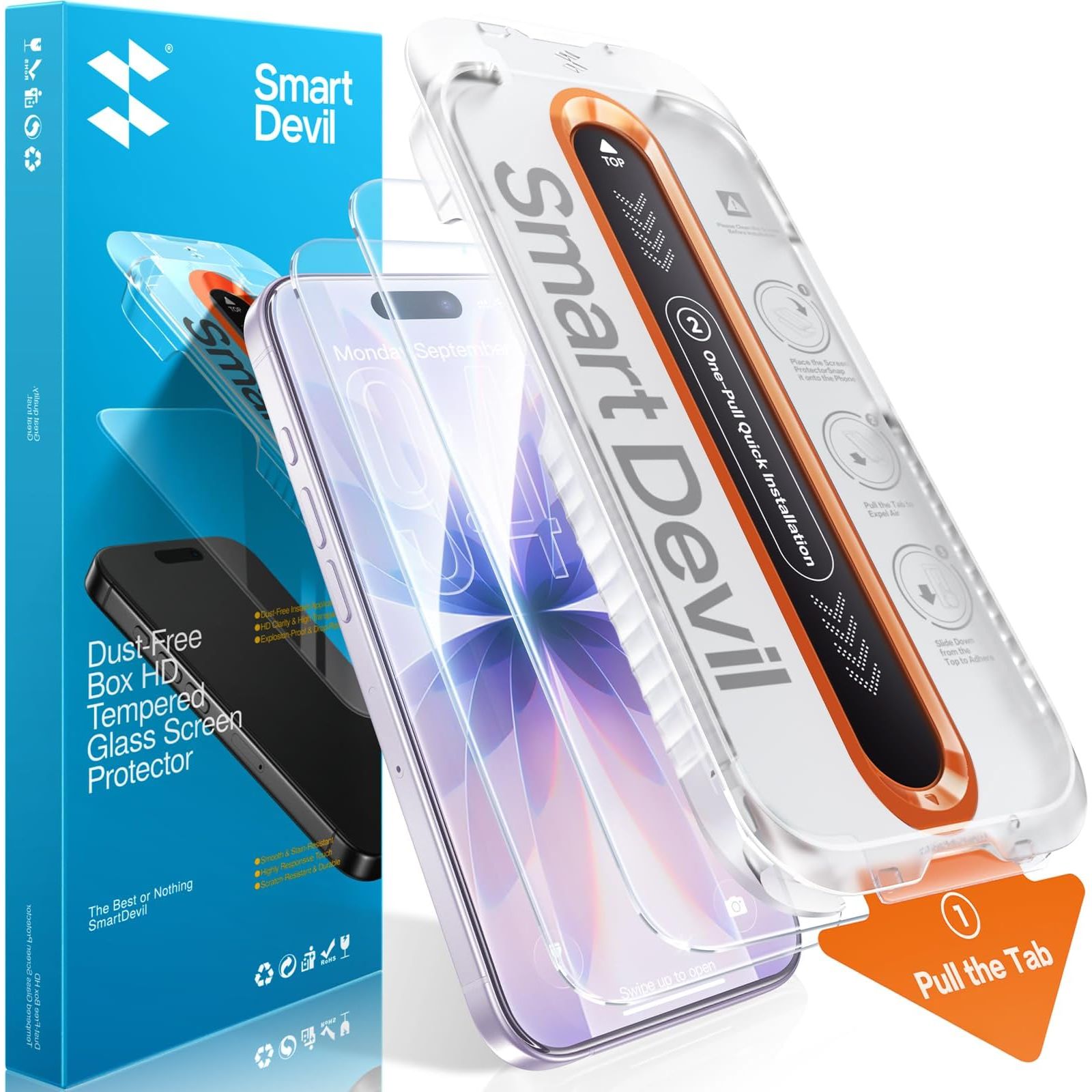 Apple SMARTDEVIL Pack 2 Protectores Pantalla iPhone 17