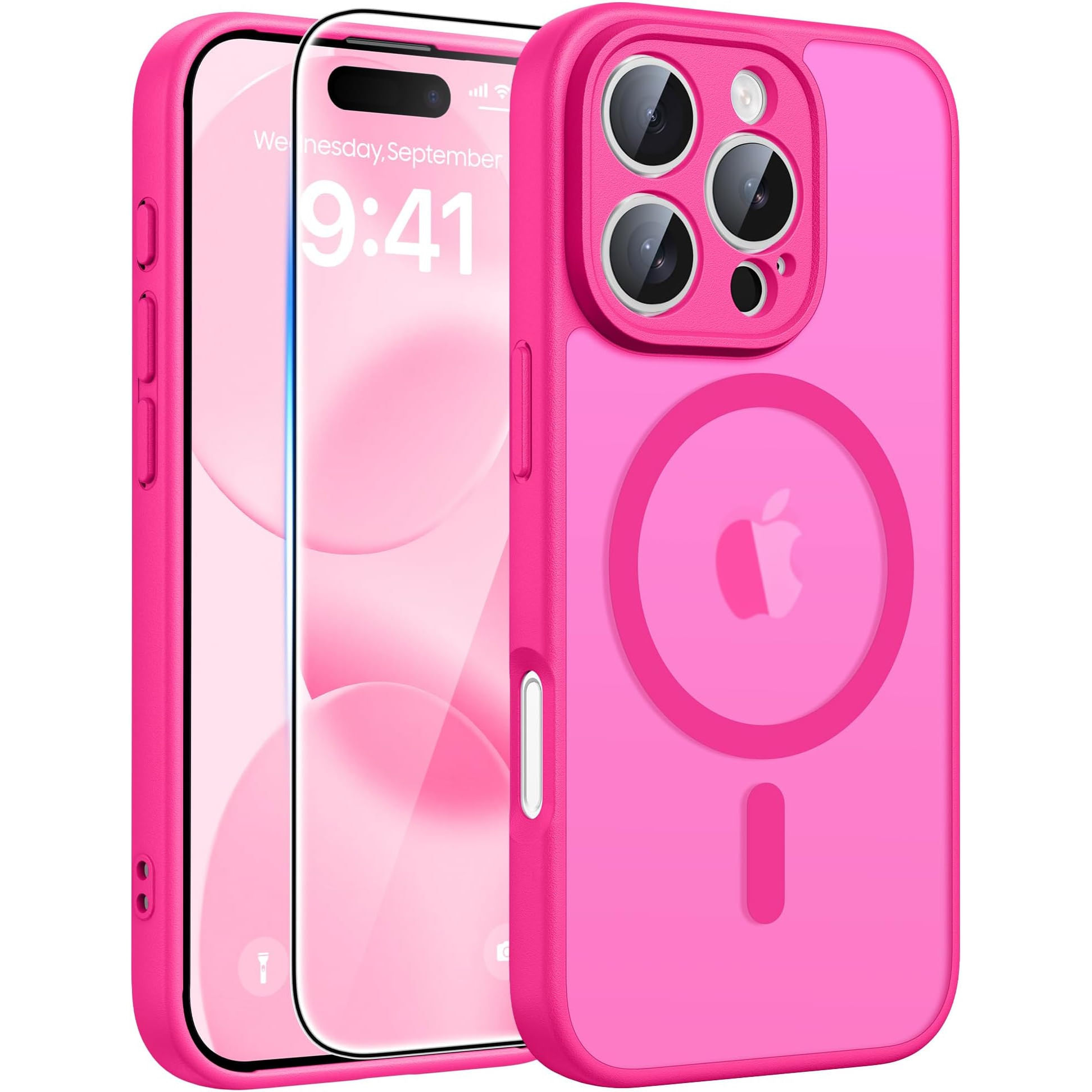 Apple FNTCASE Funda para iPhone 16 Pro Max MagSafe
