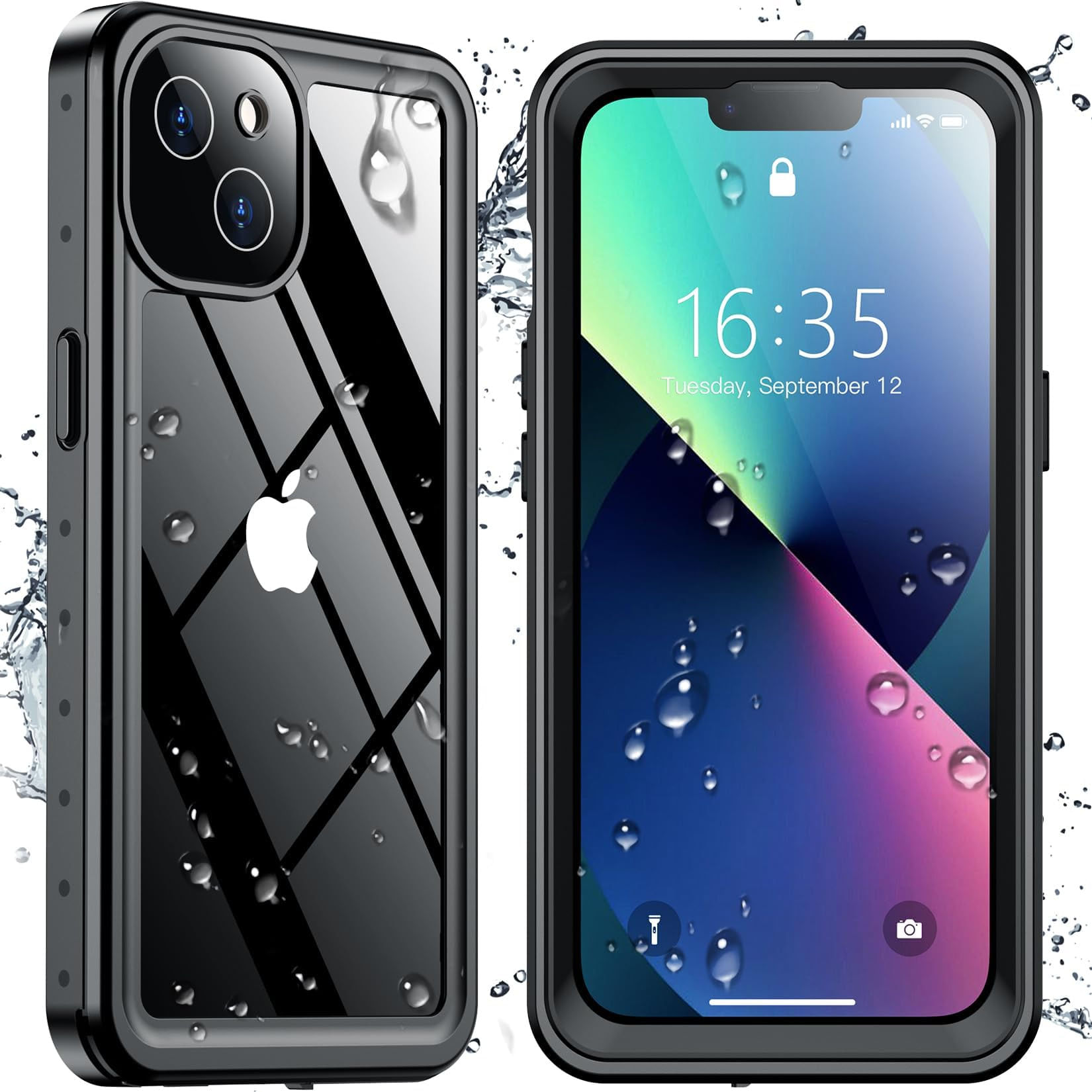 Apple SPIDERCASE Funda Impermeable para iPhone 13 con