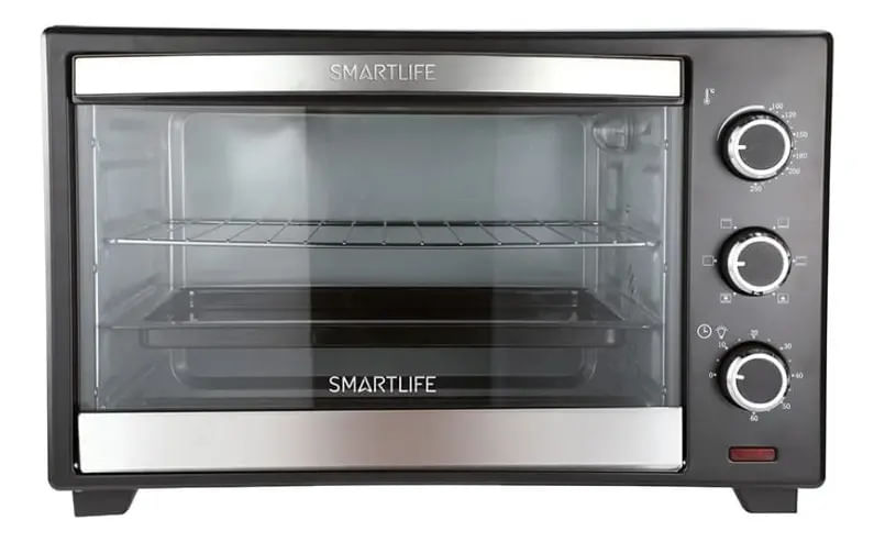Horno Electrico SmartLife Con Conveccion 60 Litros SL-TO0060PN