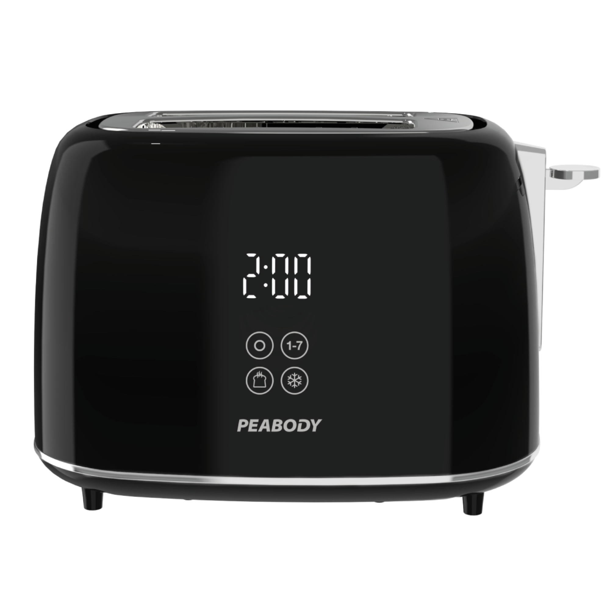 Tostadora Electrica Peabody Digital Negra PE-TD800N