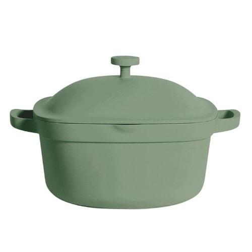 Cacerola Antiadherente Carol 24cm de Aluminio Fundido Verde