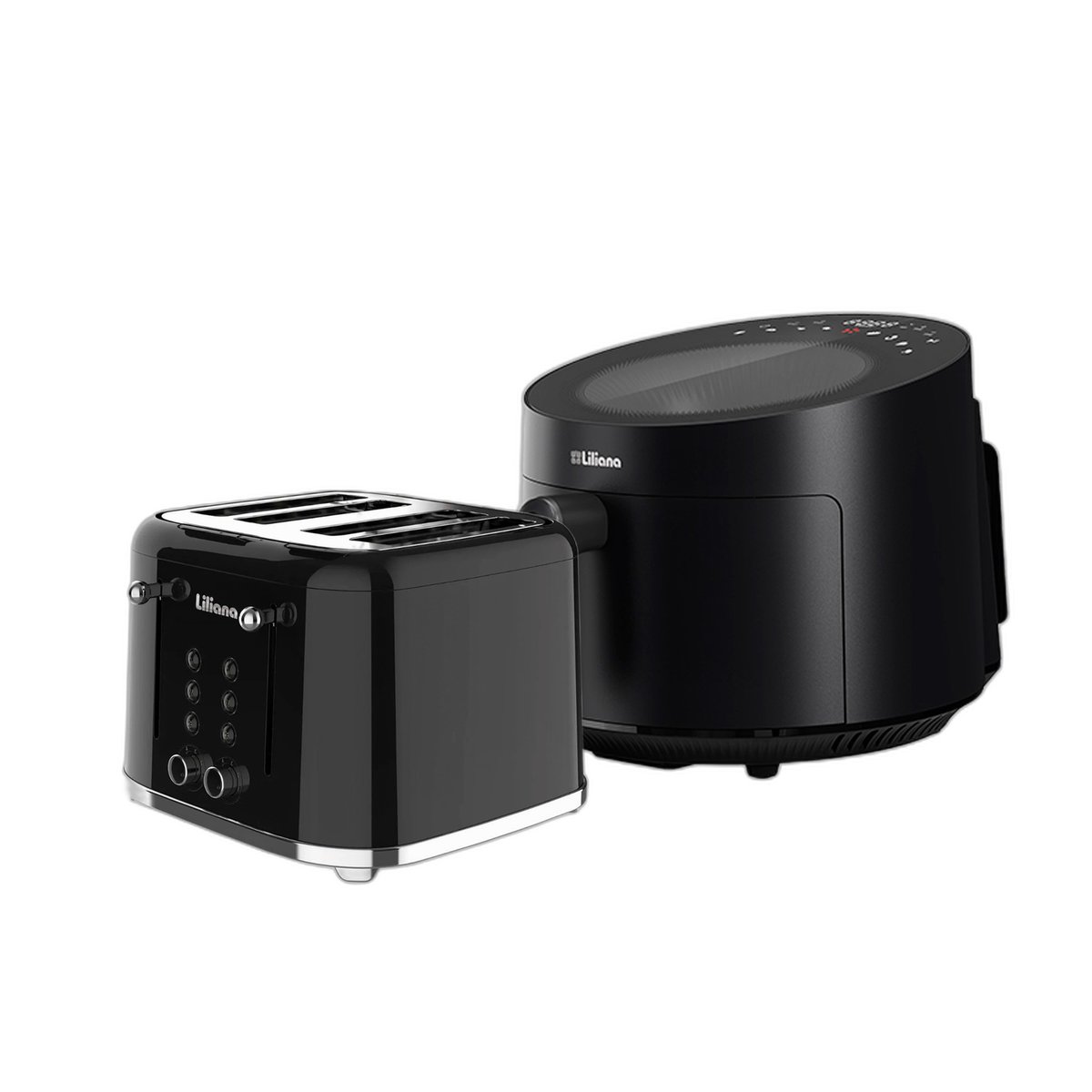 Combo Freidora Aire Liliana 5L 1600W + Tostadora Liliana 2200W 4 Panes