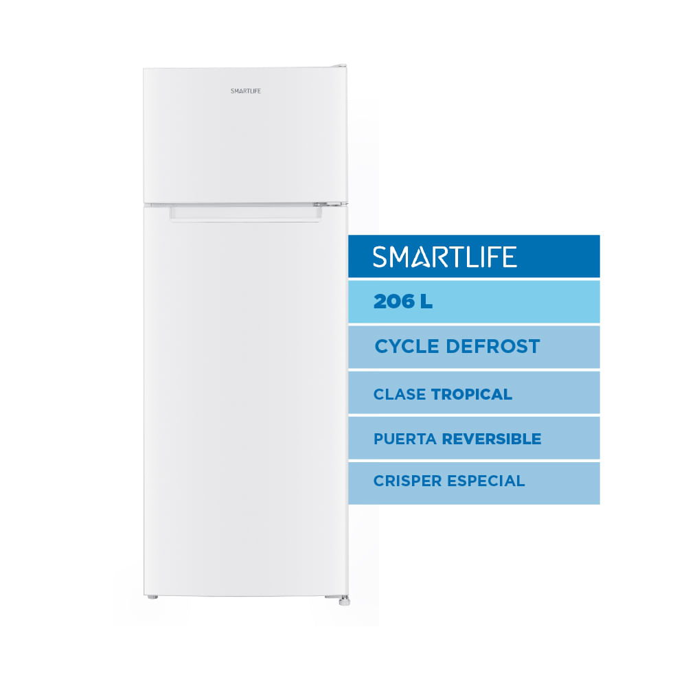 Heladera Smartlife Cycle Defrost RFH220WH 206 L