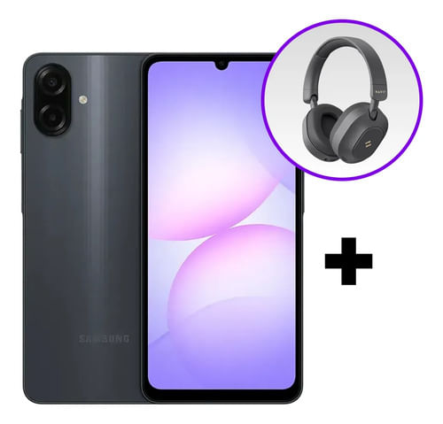 Samsung Combo Galaxy A07 + Auriculares Havit ANC Bluetooth 4GB