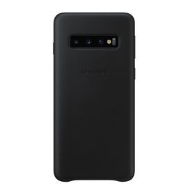 Funda Samsung Leather Cover S10 Black