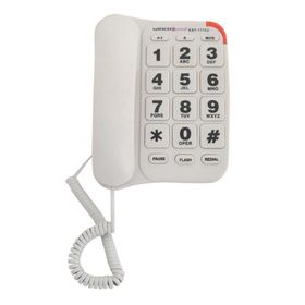 Teléfono con Cable de Mesa Winco TE111 Blanco