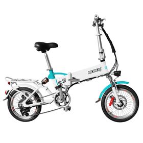 Bicicleta electrica Mobox rodado 16 Blanca