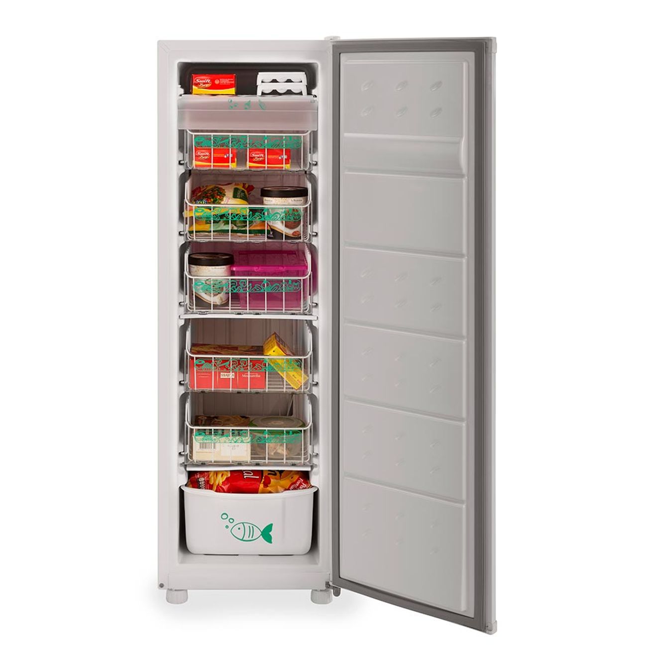 Freezer Vertical Eslabón de Lujo EVU22D1 142 Lts fravega