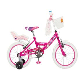 Bicicleta Niña Rodado 16 Top Mega Princess Rosa