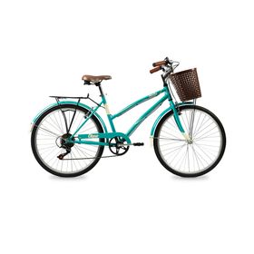Bicicleta Urbana Dama Amelie 26" Verde Olmo