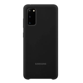 Funda Samsung De Silicona Para Galaxy S20 Negro