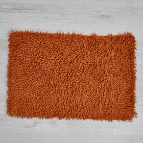 alfombra-de-bano-shaggy-naranja-okko-50008719